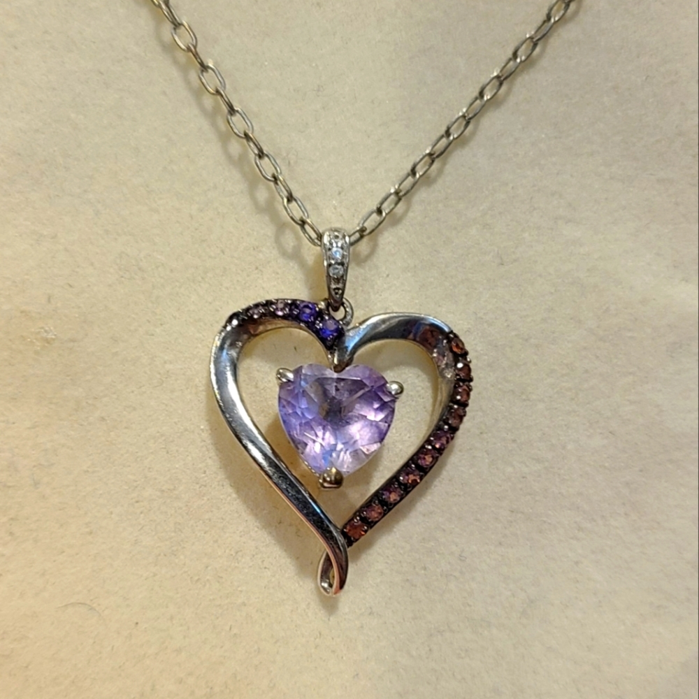 Amethyst Heart Necklace - Kay Jewlers